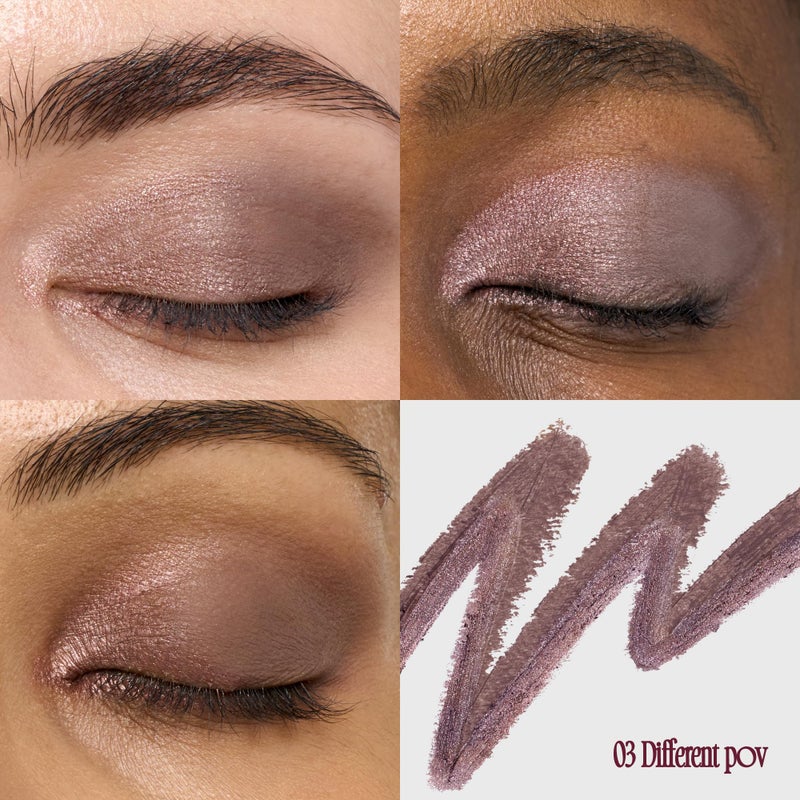 fwee Long-Lasting Dual Coloring Stick Eye Shadow, Different POV | Multi-Use Eye Makeup | All-in-one dual shadow | Powdery finish, Matte shadow, Shimmer | 1.2g (03 Different POV) - Image 3